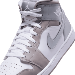 Men's Air Jordan 1 Mid SE "White Cool Grey"