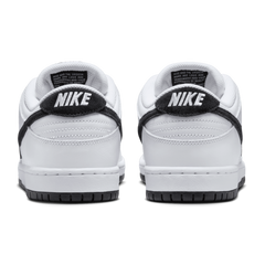 Nike SB Dunk Low Pro Skateboard Shoe - White/Black-White-Black