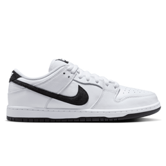 Nike SB Dunk Low Pro Skateboard Shoe - White/Black-White-Black