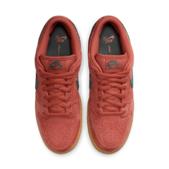 Nike SB Dunk Low Pro Skateboard Shoe - Burnt Sunrise/Vintage Green