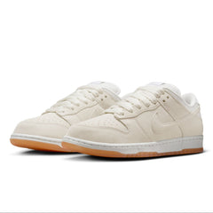 Nike SB Dunk Low Pro B Skateboard Shoe - Pale Ivory/Pale Ivory