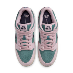Nike SB Dunk Low Pro Skateboard Shoe - Mineral Slate/Dark Raisin-Particle Rose