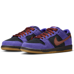 Nike SB Dunk Low Pro Skateboard Shoe - Persian Violet/Cinnamon-Off Noir