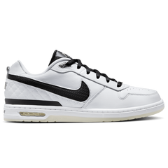 Nike SB Zoom Air Paul Rodriguez Low Skateboard Shoe - White/Black-White-Clear
