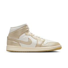Women's Air Jordan 1 Mid SE "Metallic Team Gold"