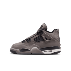 Big Kids' Air Jordan 4 Retro "Cave Stone and Black"