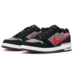 Nike SB Zoom Air Paul Rodriguez Low Skateboard Shoe - Black/Varsity Red-Flint Grey-Black