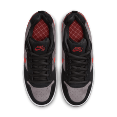 Nike SB Zoom Air Paul Rodriguez Low Skateboard Shoe - Black/Varsity Red-Flint Grey-Black