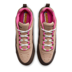Nike SB Air Max Ishod 2 Skateboard Shoe - Hemp/Baroque Brown-Pinksicle