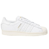 Adidas Superstar ADV Skateboard Shoe - White/White/Gold Metallic