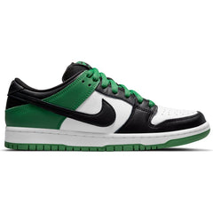 Nike SB Dunk Low Pro Skate Shoe - Classic Green/Black-White-Classic Green
