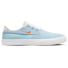Nike SB Shane Skateboard Shoe - Celestine Blue/Safety Orange