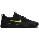 Nike SB Nyjah Free 2 Skateboard Shoe - Black/Cyber-Black-Black