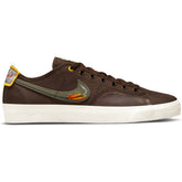 Nike SB BLZR Court DVDL Skateboarding Shoes - Baroque Brown/Medium Olive-Light Bone
