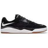 Nike SB Ishod Wair Skateboard Shoe - Black/White-Dark Grey-Black