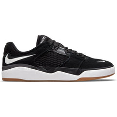 Nike SB Ishod Wair Skateboard Shoe - Black/White-Dark Grey-Black