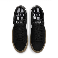 Nike SB Blazer Low Pro GT Skateboard Shoe - Black/White-Black-White