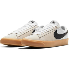 Nike SB Blazer Low Pro GT Skateboard Shoe - White/Black-White-White