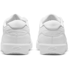 Nike SB Force 58 Premium Skateboard Shoe - White/White-White-White