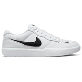 Nike SB Force 58 Premium Skateboard Shoe - White/Black-White-White