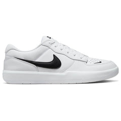 Nike SB Force 58 Premium Skateboard Shoe - White/Black-White-White