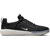 Nike SB Nyjah 3 Skateboard Shoe - Black/White-Black