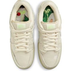 Nike SB Dunk Low Pro Premium Mummy Skate Shoe - Coconut Milk/Seafoam-Yellow Strike