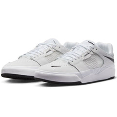 Nike SB Ishod Wair Premium Skateboard Shoe - White/Black-White-Black
