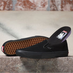 Vans Skate Slip-On Skateboard Shoe - Black/Black