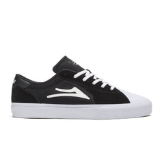 Lakai Flaco II Skateboard Shoe - Black/White