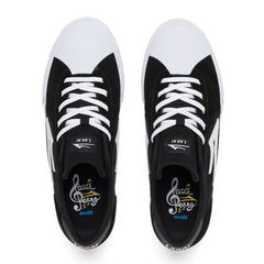 Lakai Flaco II Skateboard Shoe - Black/White
