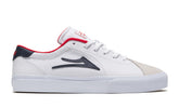Lakai Flaco II Skateboard Shoe - White/Navy