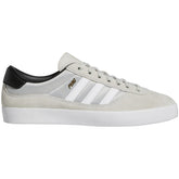 Adidas Puig Indoor Skateboard Shoe - White/White/Grey