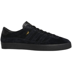 Adidas Puig Indoor Skateboard Shoe - Black/Black/Gum