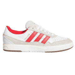 Adidas Tyshawn II Skateboard Shoe - White/Better Scarlet/White