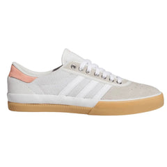 Adidas Lucas Premiere Skateboard Shoe - White/Crystal White/Coral