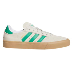 Adidas Busenitz Vulc II Skateboard Shoe - Aluminum/Green/Gum