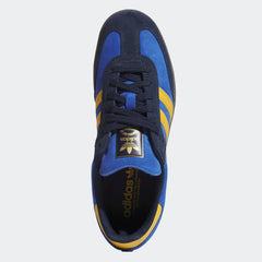 Adidas Samba ADV Skateboard Shoe - Collegiate Navy/Preloved Yellow/Royal Blue