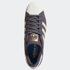 Adidas Superstar 80 ADV Skateboard Shoe - Aurora Onix/Chalk White/Off White