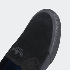 Adidas Shmoofoil Slip Skateboard Shoe - Black/Carbon/Black