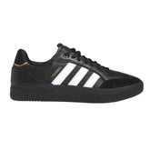 Adidas Tyshawn Low Skateboard Shoe - Black/White/Gold Metallic
