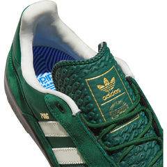 Adidas Puig Skateboard Shoe - Dark Green/Ivory/Gum 5