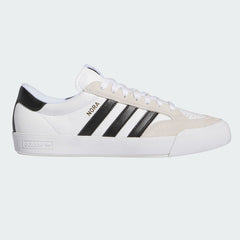Adidas Nora Skateboard Shoe - White/Black/Crystal White
