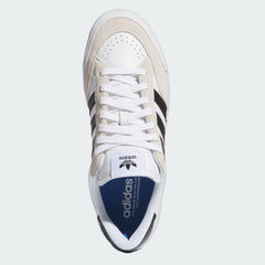 Adidas Nora Skateboard Shoe - White/Black/Crystal White
