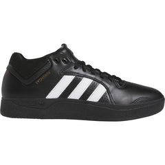 Adidas Tyshawn Skate Shoe - Core Black/White/Gold Metallic