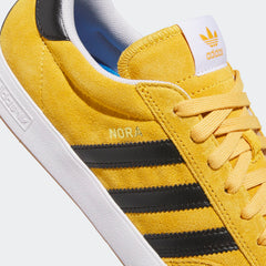 Adidas Nora Skateboard Shoe - Yellow/Black/White
