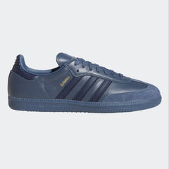 Adidas Samba ADV Skateboard Shoe - Preloved Ink/Preloved Ink/Gold Metallic