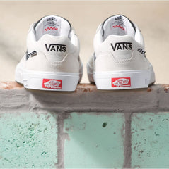 Vans Wayvee Skateboard Shoe - Marshmallow/White