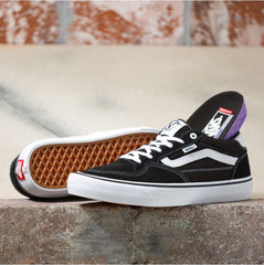 Vans Rowan Skateboard Shoe - Black/True White