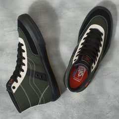 Vans Gilbert Crockett High Skateboard Shoe - Forest/Black